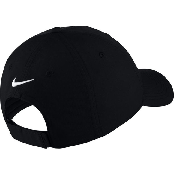 Nike Legacy 91 Black Baseball Cap Dry-Fit Adjustable Size Athletic Hat Golf Hat - Picture 4 of 5